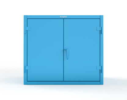 Extreme Duty 12 GA Counter-Height Cabinet with 2 Shelves - 48 In. W x 24 In. D x 42 In. H - 43.5-242-7024 - 43.5-242-5012