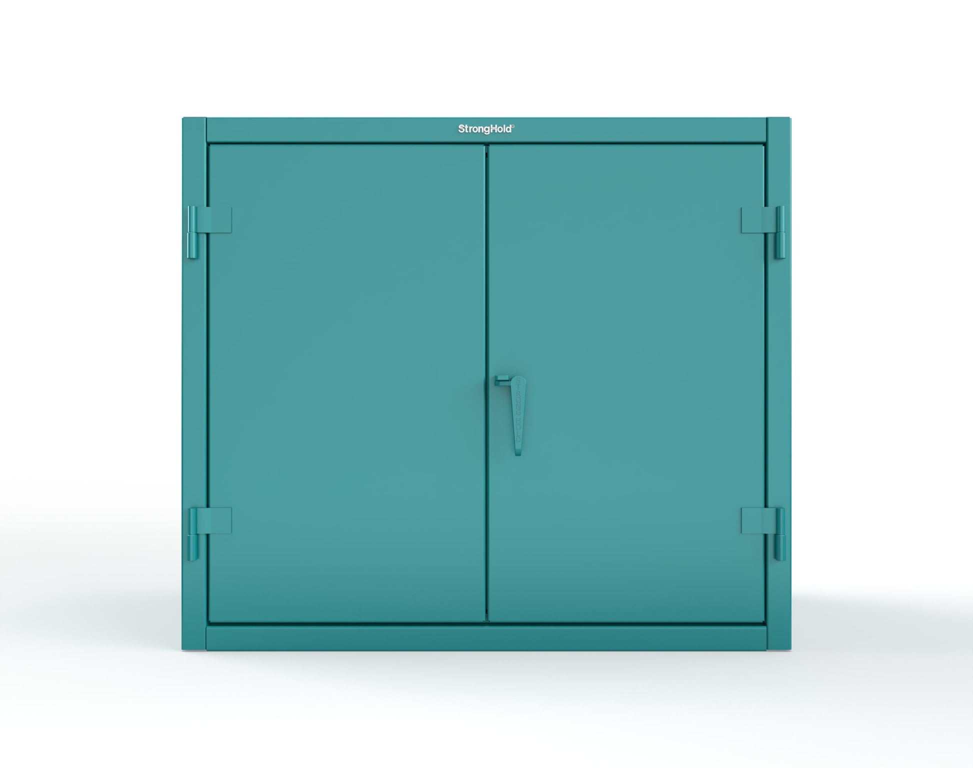 Extreme Duty 12 GA Counter-Height Cabinet with 2 Shelves - 48 In. W x 24 In. D x 42 In. H - 43.5-242-7024 - 43.5-242-5021