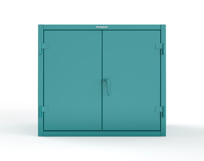Extreme Duty 12 GA Counter-Height Cabinet with 2 Shelves - 48 In. W x 24 In. D x 42 In. H - 43.5-242-7024 - 43.5-242-5021