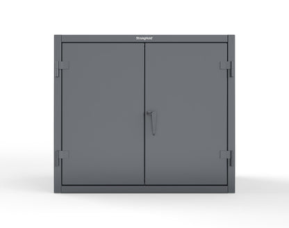 Extreme Duty 12 GA Counter-Height Cabinet with 2 Shelves - 48 In. W x 24 In. D x 42 In. H - 43.5-242-7024 - 43.5-242-7024