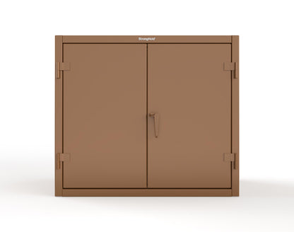 Extreme Duty 12 GA Counter-Height Cabinet with 2 Shelves - 48 In. W x 24 In. D x 42 In. H - 43.5-242-7024 - 43.5-242-8008