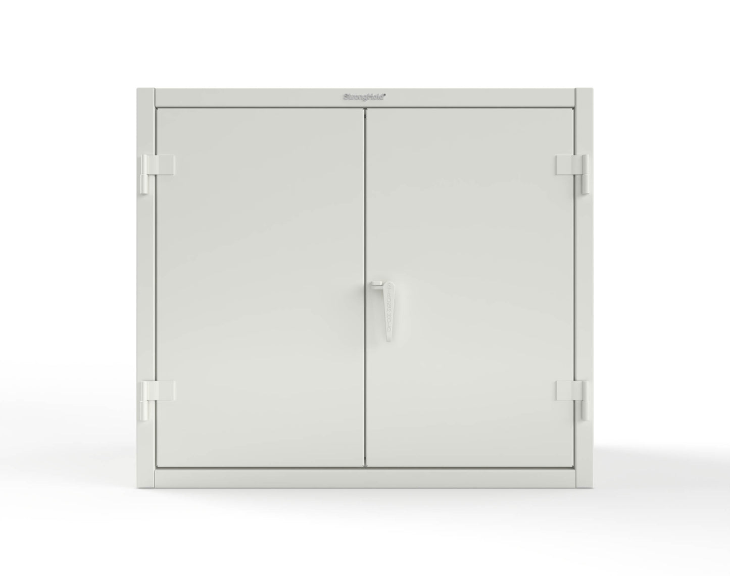 Extreme Duty 12 GA Counter-Height Cabinet with 2 Shelves - 48 In. W x 24 In. D x 42 In. H - 43.5-242-7024 - 43.5-242-9003