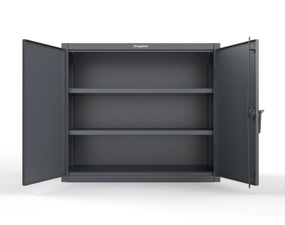 Extreme Duty 12 GA Counter-Height Cabinet with 2 Shelves - 48 In. W x 24 In. D x 42 In. H - 43.5-242-7024 - 43.5-242-7024