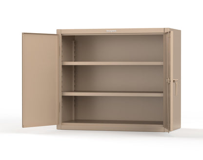 Extreme Duty 12 GA Counter-Height Cabinet with 2 Shelves - 48 In. W x 24 In. D x 42 In. H - 43.5-242-7024 - 43.5-242-1019