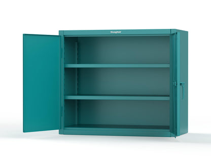 Extreme Duty 12 GA Counter-Height Cabinet with 2 Shelves - 48 In. W x 24 In. D x 42 In. H - 43.5-242-7024 - 43.5-242-5021
