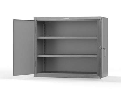 Extreme Duty 12 GA Counter-Height Cabinet with 2 Shelves - 48 In. W x 24 In. D x 42 In. H - 43.5-242-7024 - 43.5-242-7037