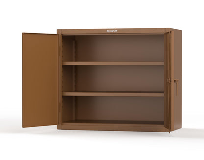 Extreme Duty 12 GA Counter-Height Cabinet with 2 Shelves - 48 In. W x 24 In. D x 42 In. H - 43.5-242-7024 - 43.5-242-8008