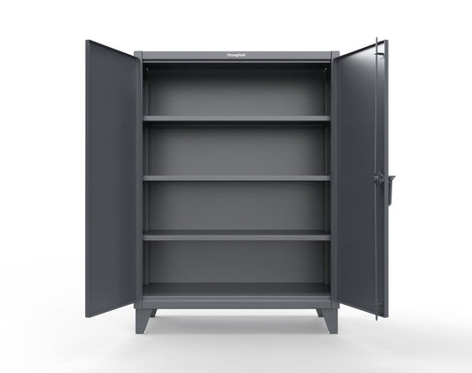 Extreme Duty 12 GA Cabinet with 3 Shelves - 48 In. W x 24 In. D x 66 In. H - 45-243-7024