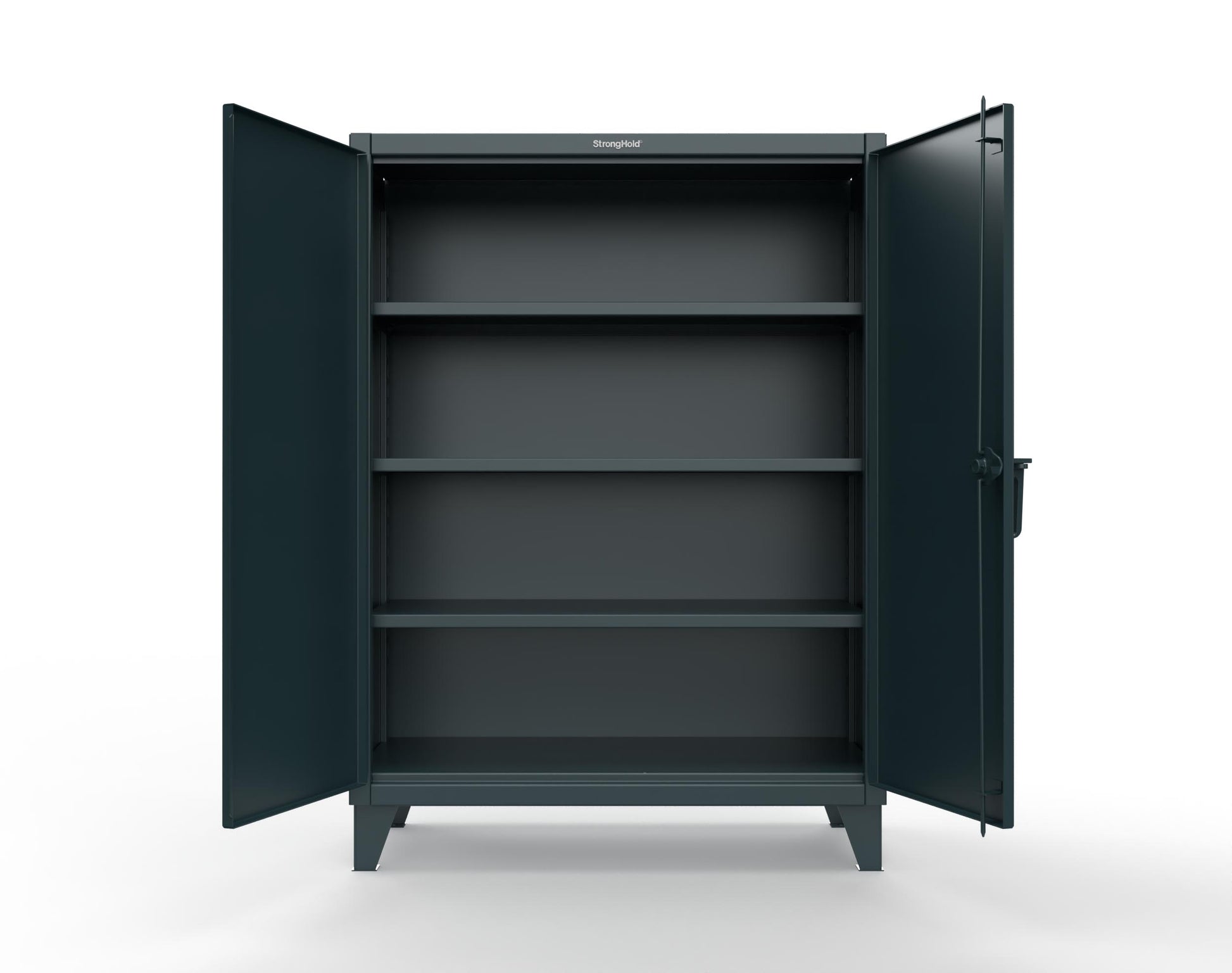 Extreme Duty 12 GA Cabinet with 3 Shelves - 48 In. W x 24 In. D x 66 In. H - 45-243-5001