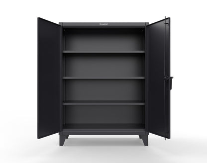 Extreme Duty 12 GA Cabinet with 3 Shelves - 48 In. W x 24 In. D x 66 In. H - 45-243-9005