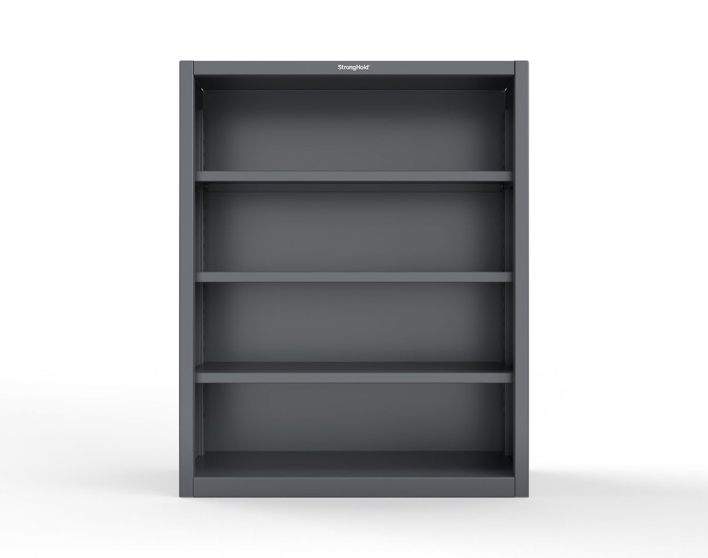 Extreme Duty 12 GA Closed Shelving Unit with 3 Shelves - 48 In. W x 18 In. D x 60 In. H - 45-CSU-183-7024