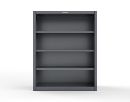 Extreme Duty 12 GA Closed Shelving Unit with 3 Shelves - 48 In. W x 18 In. D x 60 In. H - 45-CSU-183-7024
