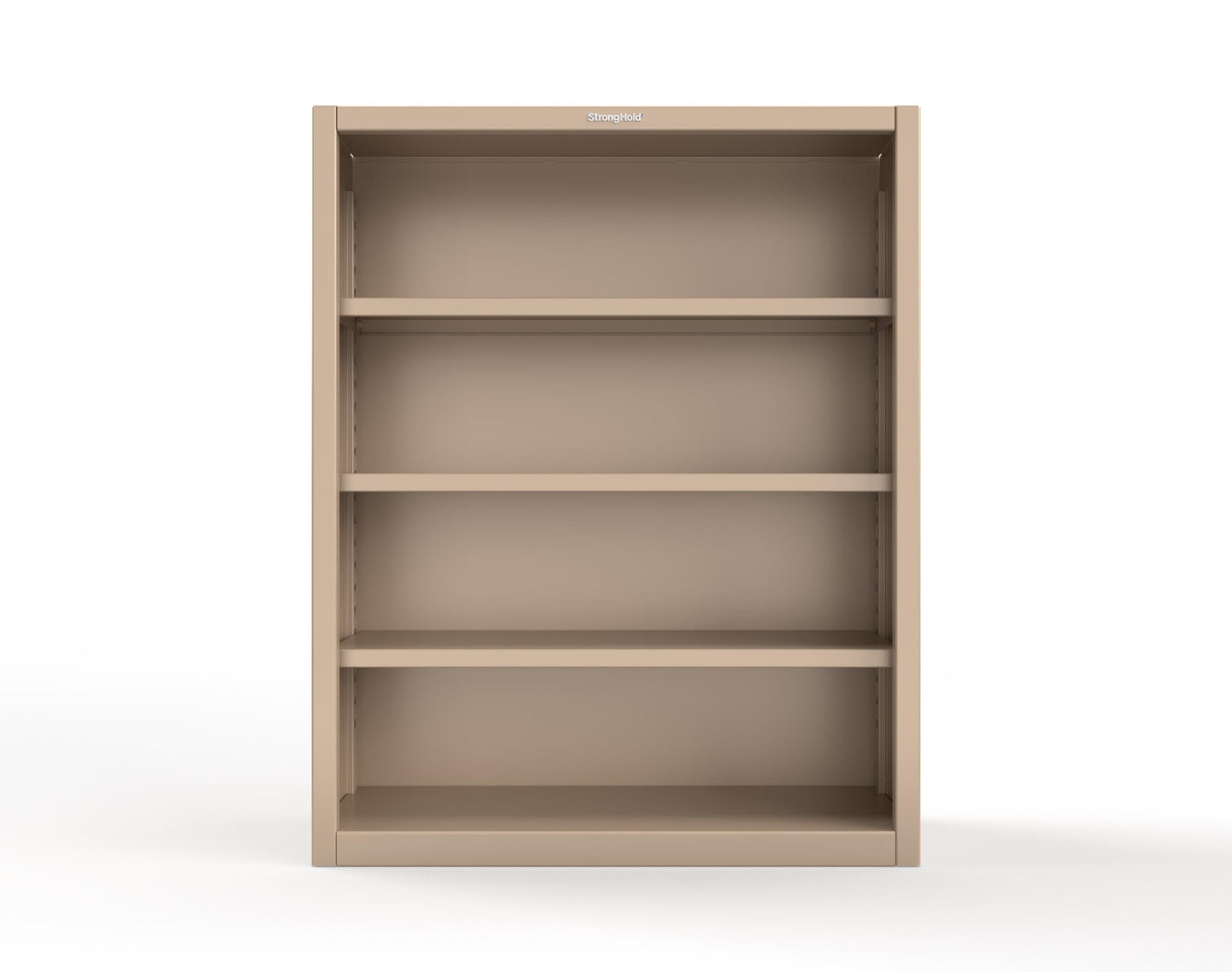Extreme Duty 12 GA Closed Shelving Unit with 3 Shelves - 48 In. W x 18 In. D x 60 In. H - 45-CSU-183-1019