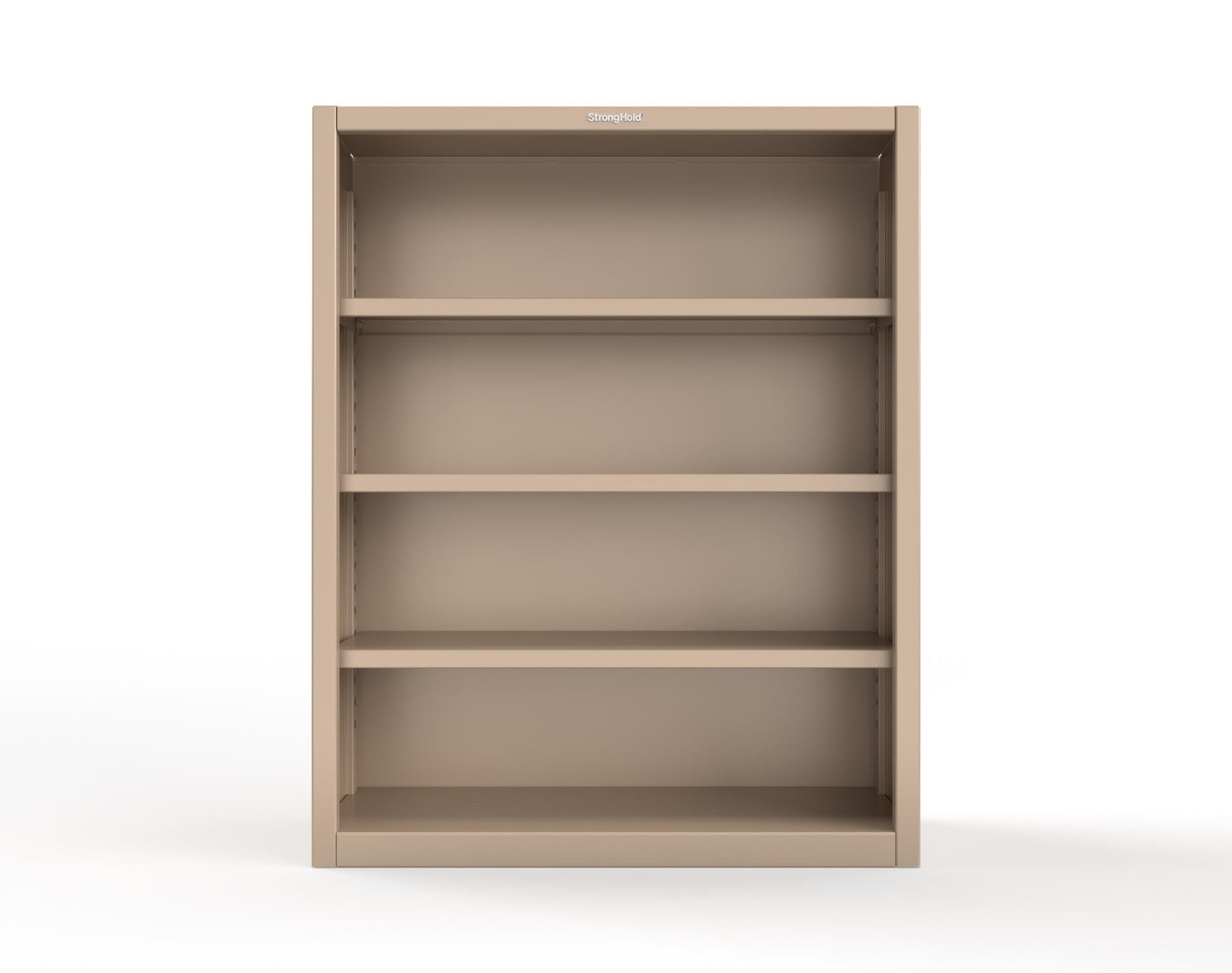 Extreme Duty 12 GA Closed Shelving Unit with 3 Shelves - 48 In. W x 18 In. D x 60 In. H - 45-CSU-183-1019