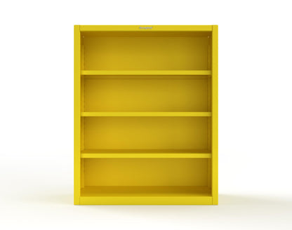 Extreme Duty 12 GA Closed Shelving Unit with 3 Shelves - 48 In. W x 18 In. D x 60 In. H - 45-CSU-183-1021