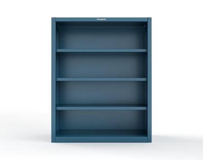 Extreme Duty 12 GA Closed Shelving Unit with 3 Shelves - 48 In. W x 18 In. D x 60 In. H - 45-CSU-183-5001