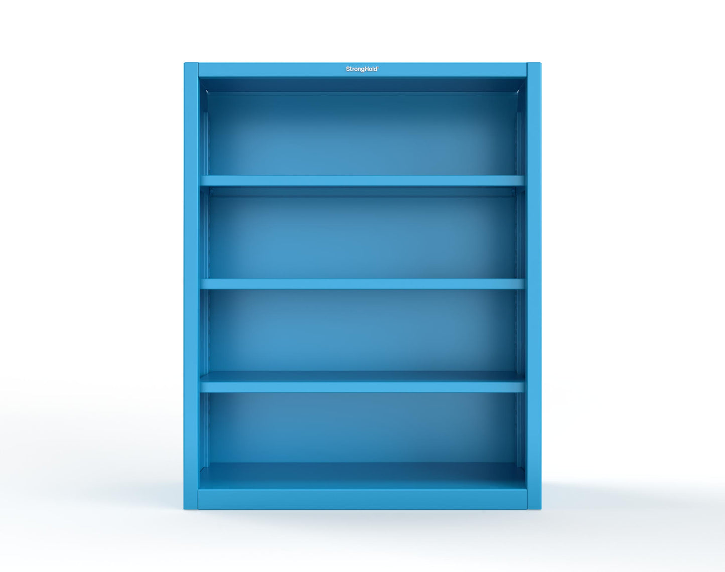 Extreme Duty 12 GA Closed Shelving Unit with 3 Shelves - 48 In. W x 18 In. D x 60 In. H - 45-CSU-183-5012