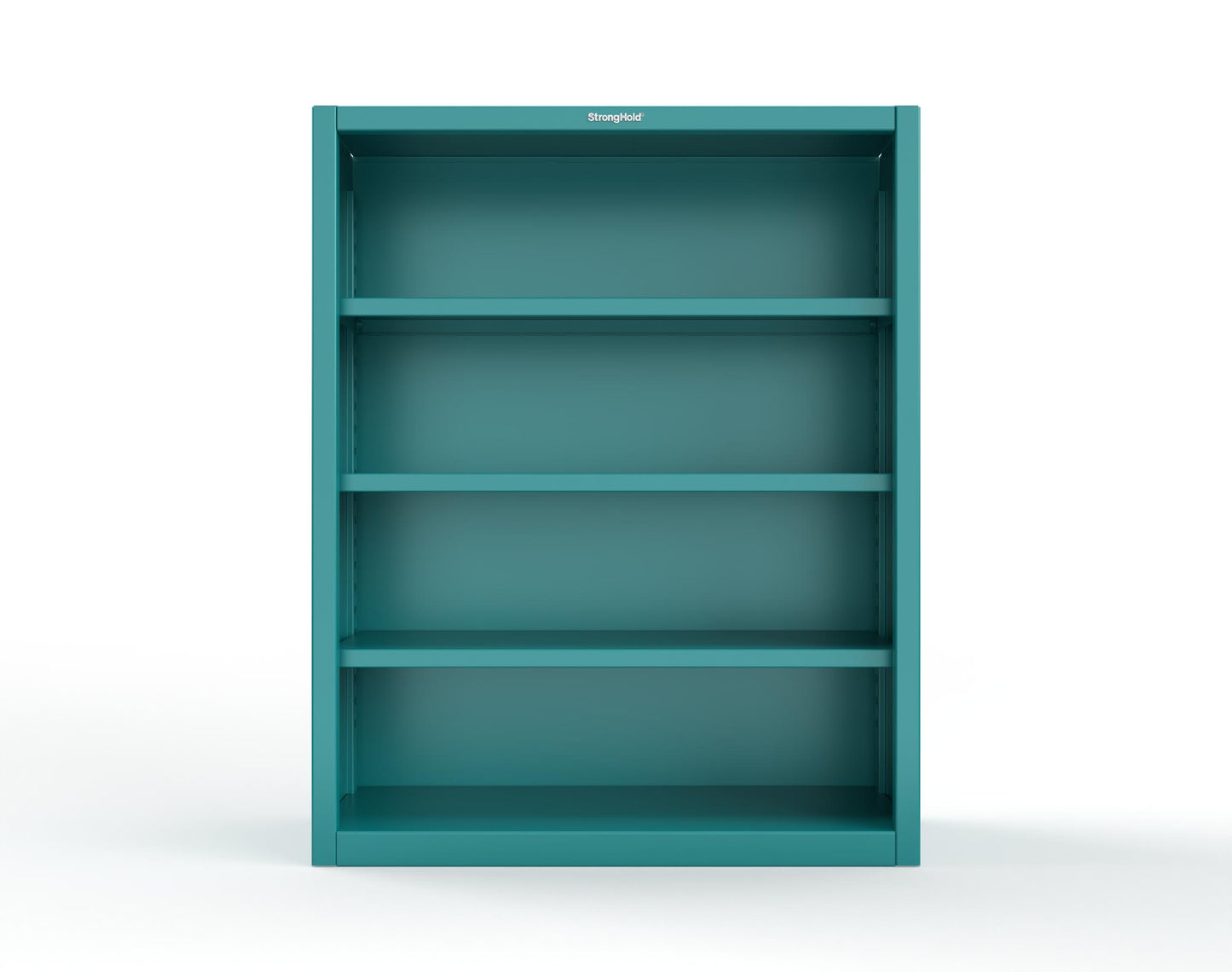 Extreme Duty 12 GA Closed Shelving Unit with 3 Shelves - 48 In. W x 18 In. D x 60 In. H - 45-CSU-183-5021