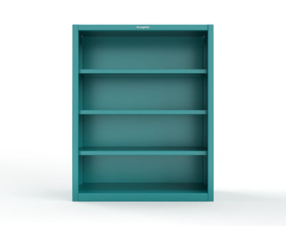 Extreme Duty 12 GA Closed Shelving Unit with 3 Shelves - 48 In. W x 18 In. D x 60 In. H - 45-CSU-183-5021