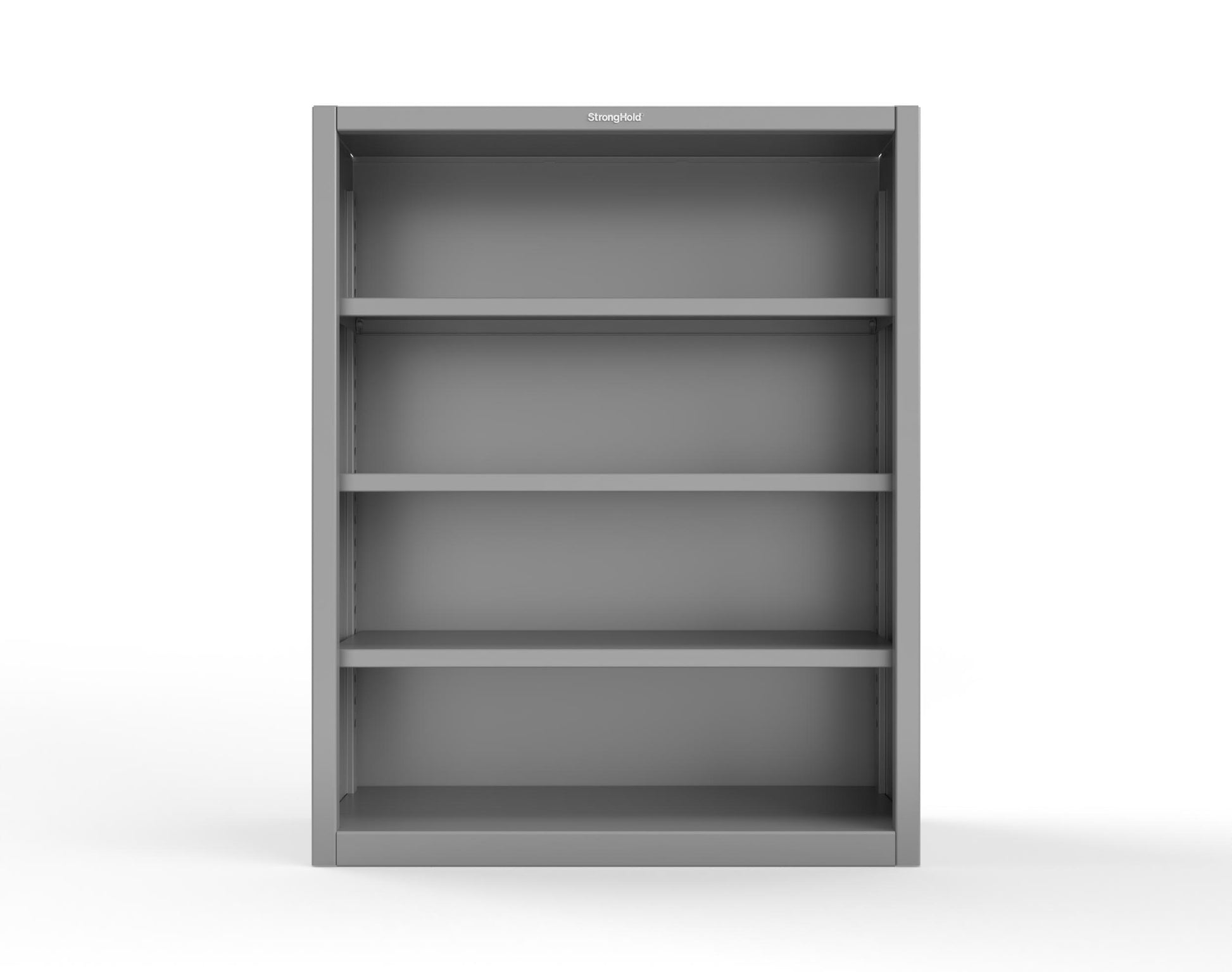 Extreme Duty 12 GA Closed Shelving Unit with 3 Shelves - 48 In. W x 18 In. D x 60 In. H - 45-CSU-183-7037