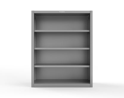 Extreme Duty 12 GA Closed Shelving Unit with 3 Shelves - 48 In. W x 18 In. D x 60 In. H - 45-CSU-183-7037