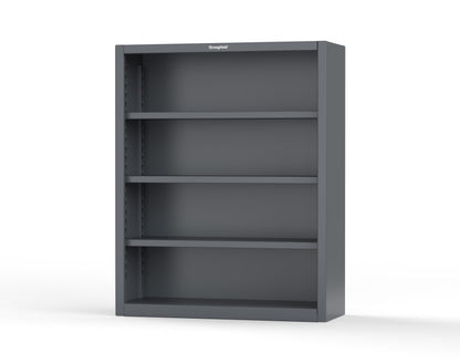 Extreme Duty 12 GA Closed Shelving Unit with 3 Shelves - 48 In. W x 18 In. D x 60 In. H - 45-CSU-183-7024