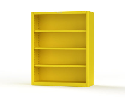 Extreme Duty 12 GA Closed Shelving Unit with 3 Shelves - 48 In. W x 18 In. D x 60 In. H - 45-CSU-183-1021