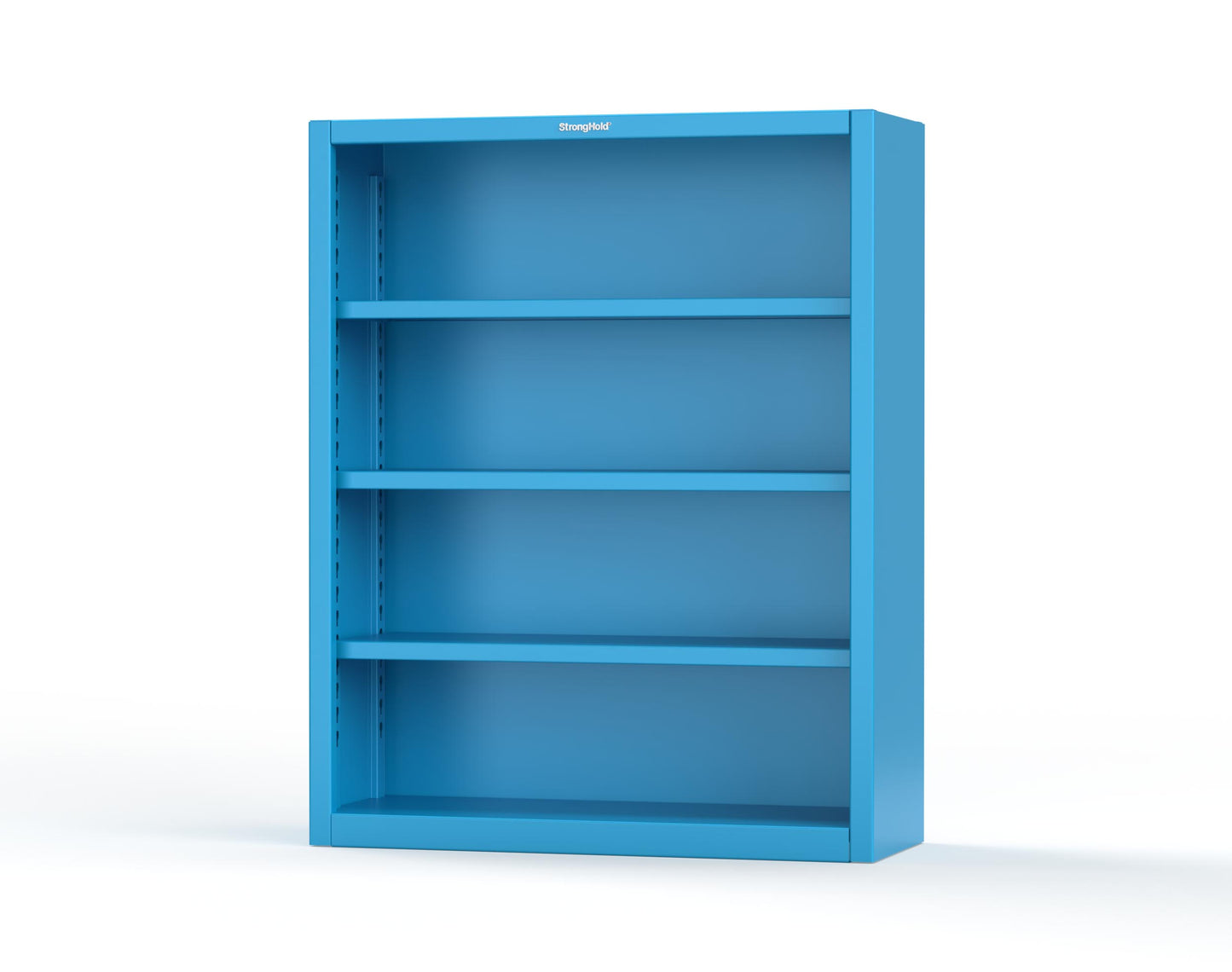 Extreme Duty 12 GA Closed Shelving Unit with 3 Shelves - 48 In. W x 18 In. D x 60 In. H - 45-CSU-183-5012