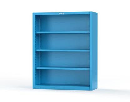 Extreme Duty 12 GA Closed Shelving Unit with 3 Shelves - 48 In. W x 18 In. D x 60 In. H - 45-CSU-183-5012