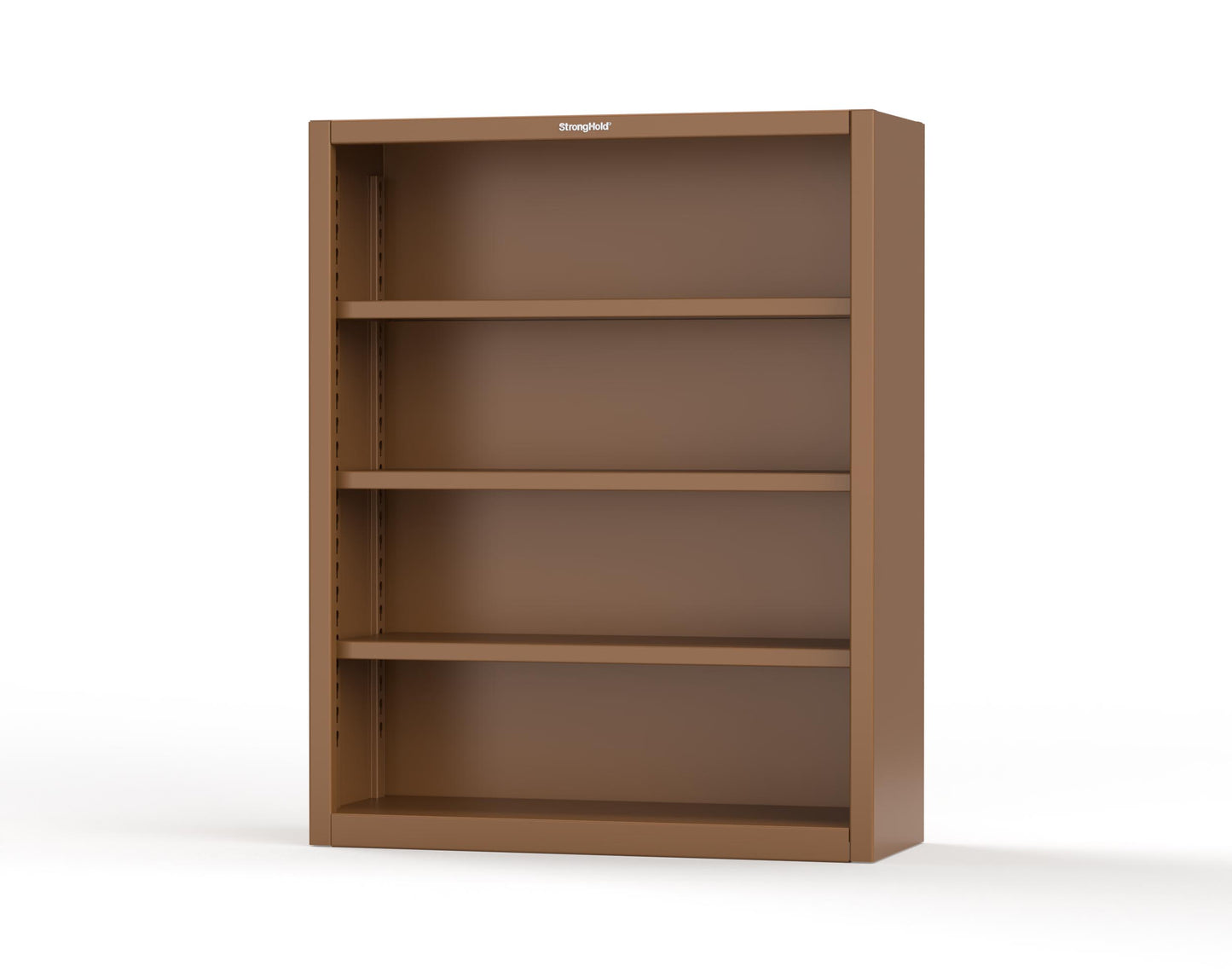 Extreme Duty 12 GA Closed Shelving Unit with 3 Shelves - 48 In. W x 18 In. D x 60 In. H - 45-CSU-183-8008