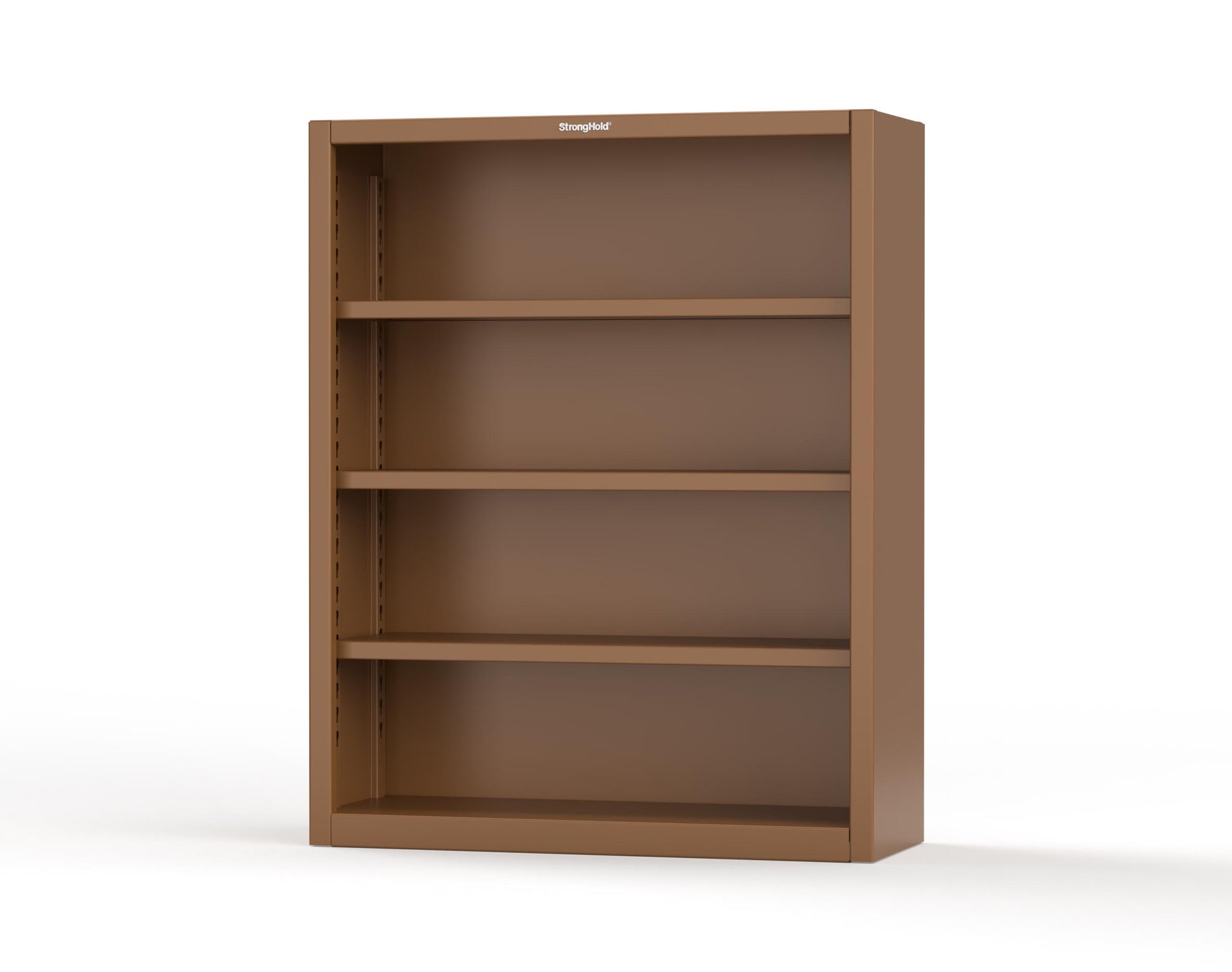 Extreme Duty 12 GA Closed Shelving Unit with 3 Shelves - 48 In. W x 18 In. D x 60 In. H - 45-CSU-183-8008