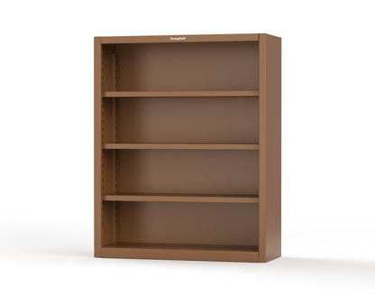 Extreme Duty 12 GA Closed Shelving Unit with 3 Shelves - 48 In. W x 18 In. D x 60 In. H - 45-CSU-183-8008
