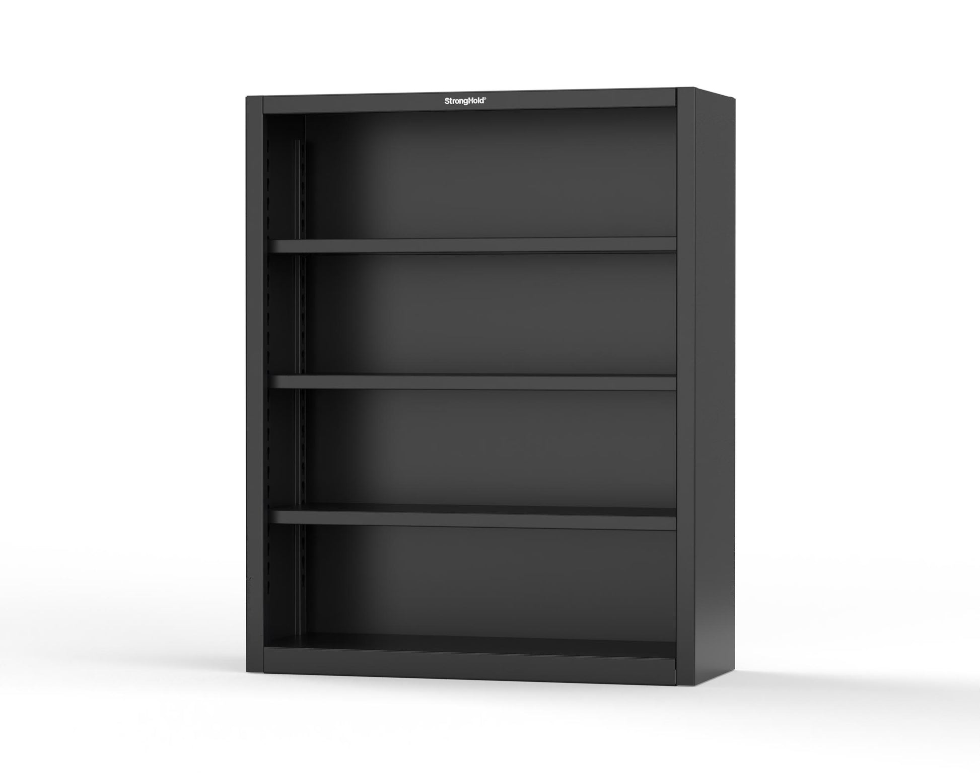 Extreme Duty 12 GA Closed Shelving Unit with 3 Shelves - 48 In. W x 18 In. D x 60 In. H - 45-CSU-183-9005