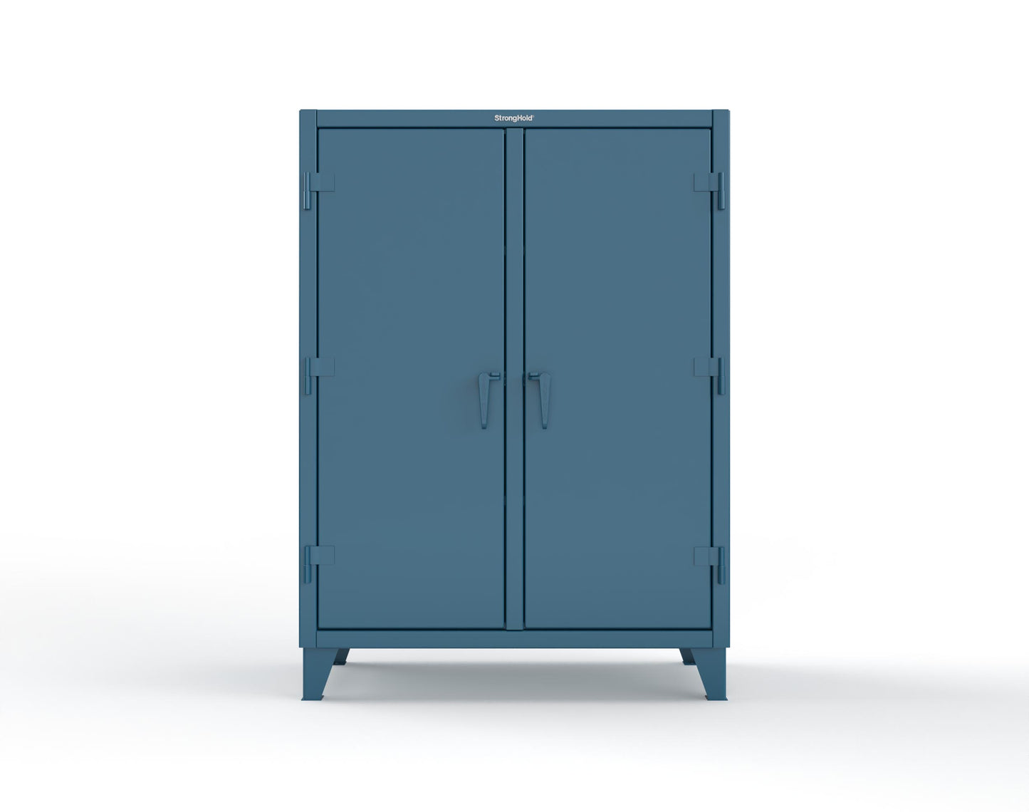 Extreme Duty 12 GA Double Shift Cabinet with 6 Shelves - 36 In. W x 24 In. D x 66 In. H - 45-DS-246-5001
