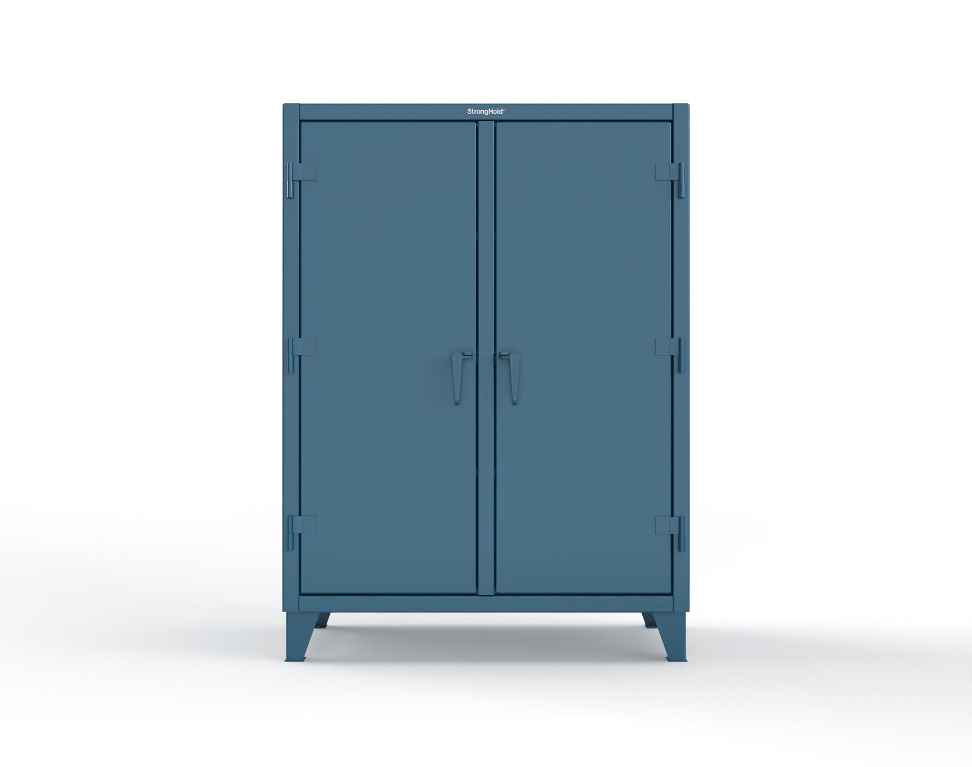 Extreme Duty 12 GA Double Shift Cabinet with 6 Shelves - 36 In. W x 24 In. D x 66 In. H - 45-DS-246-5001