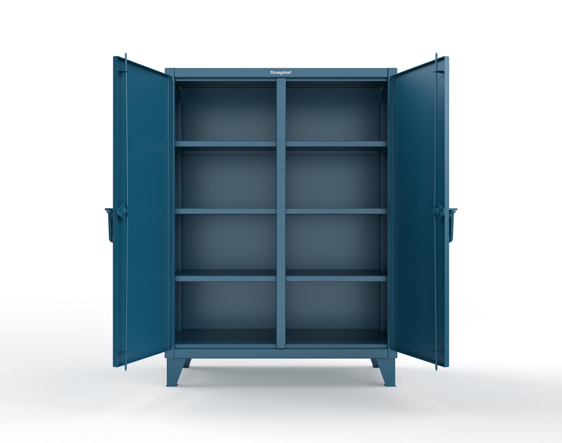 Extreme Duty 12 GA Double Shift Cabinet with 6 Shelves - 36 In. W x 24 In. D x 66 In. H - 45-DS-246-5001