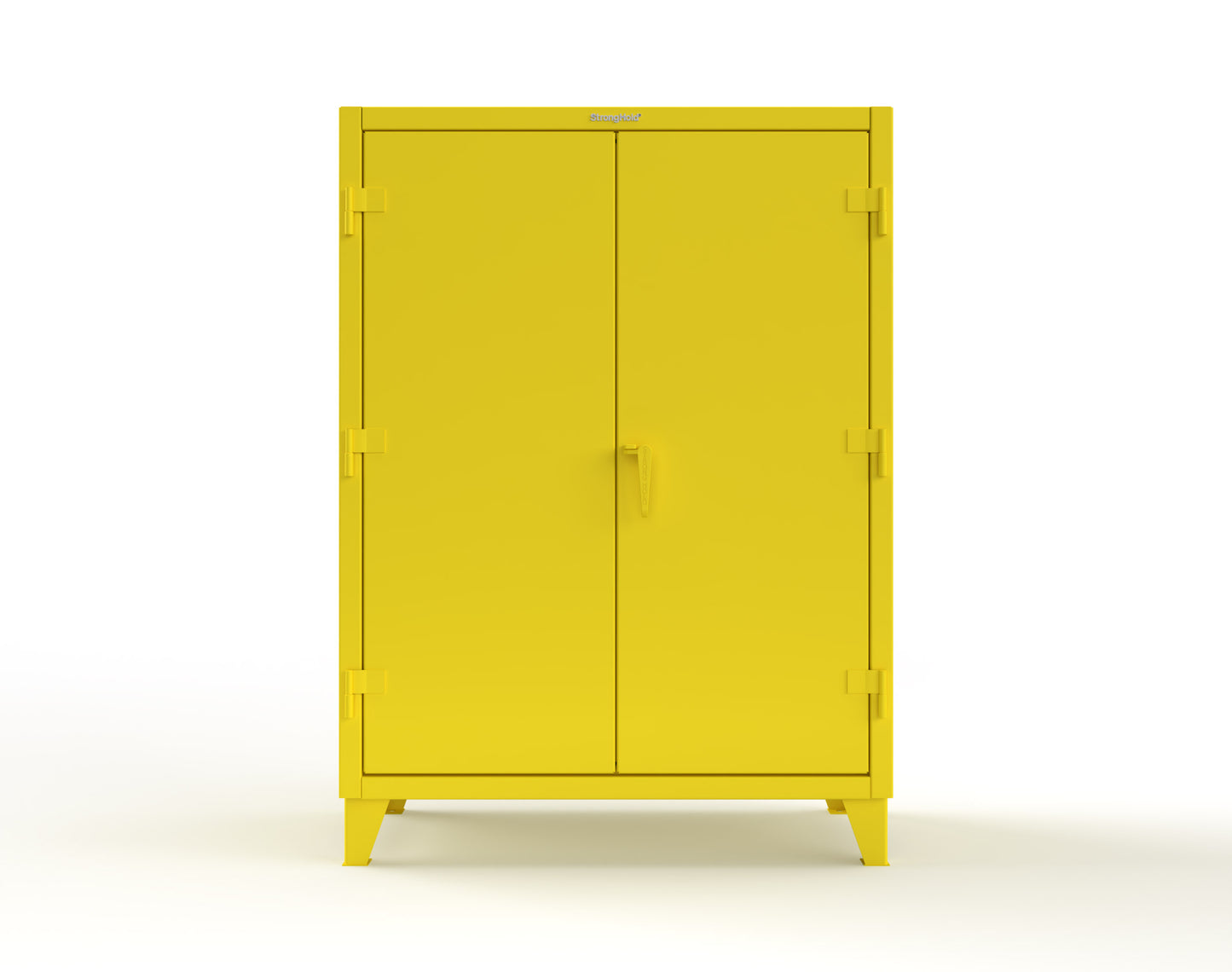 Extreme Duty 12 GA Uniform Cabinet with Hanger Rod, 1 Shelf - 48 In. W x 24 In. D x 66 In. H - 45-WR-241-1021