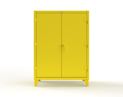 Extreme Duty 12 GA Uniform Cabinet with Hanger Rod, 1 Shelf - 48 In. W x 24 In. D x 66 In. H - 45-WR-241-1021