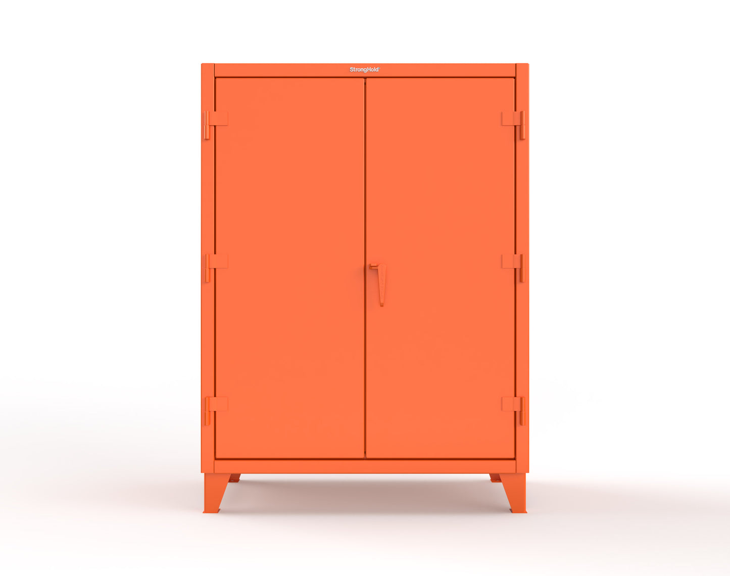 Extreme Duty 12 GA Uniform Cabinet with Hanger Rod, 1 Shelf - 48 In. W x 24 In. D x 66 In. H - 45-WR-241-2009