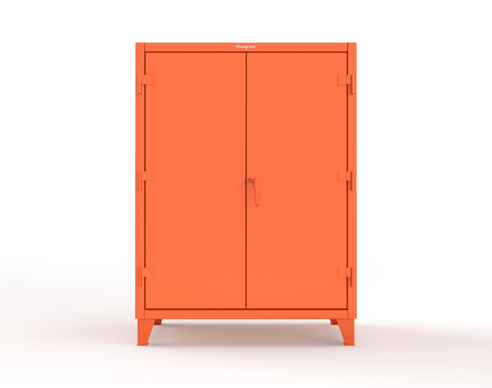 Extreme Duty 12 GA Uniform Cabinet with Hanger Rod, 1 Shelf - 48 In. W x 24 In. D x 66 In. H - 45-WR-241-2009
