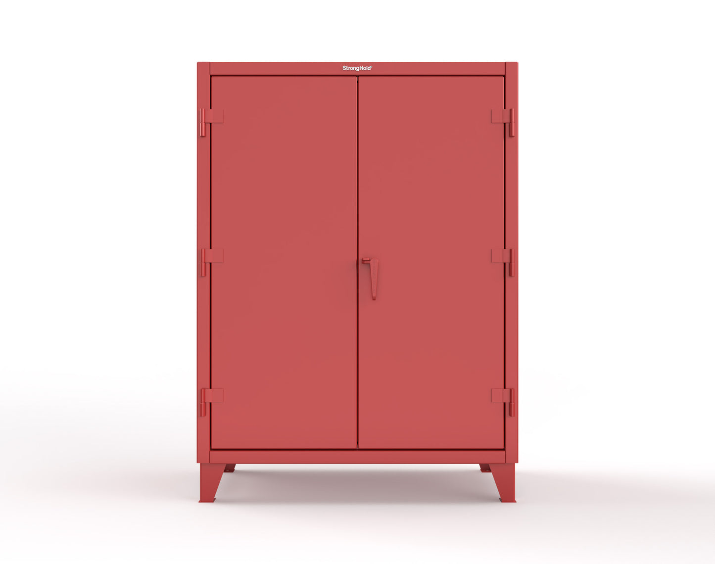 Extreme Duty 12 GA Uniform Cabinet with Hanger Rod, 1 Shelf - 48 In. W x 24 In. D x 66 In. H - 45-WR-241-3001