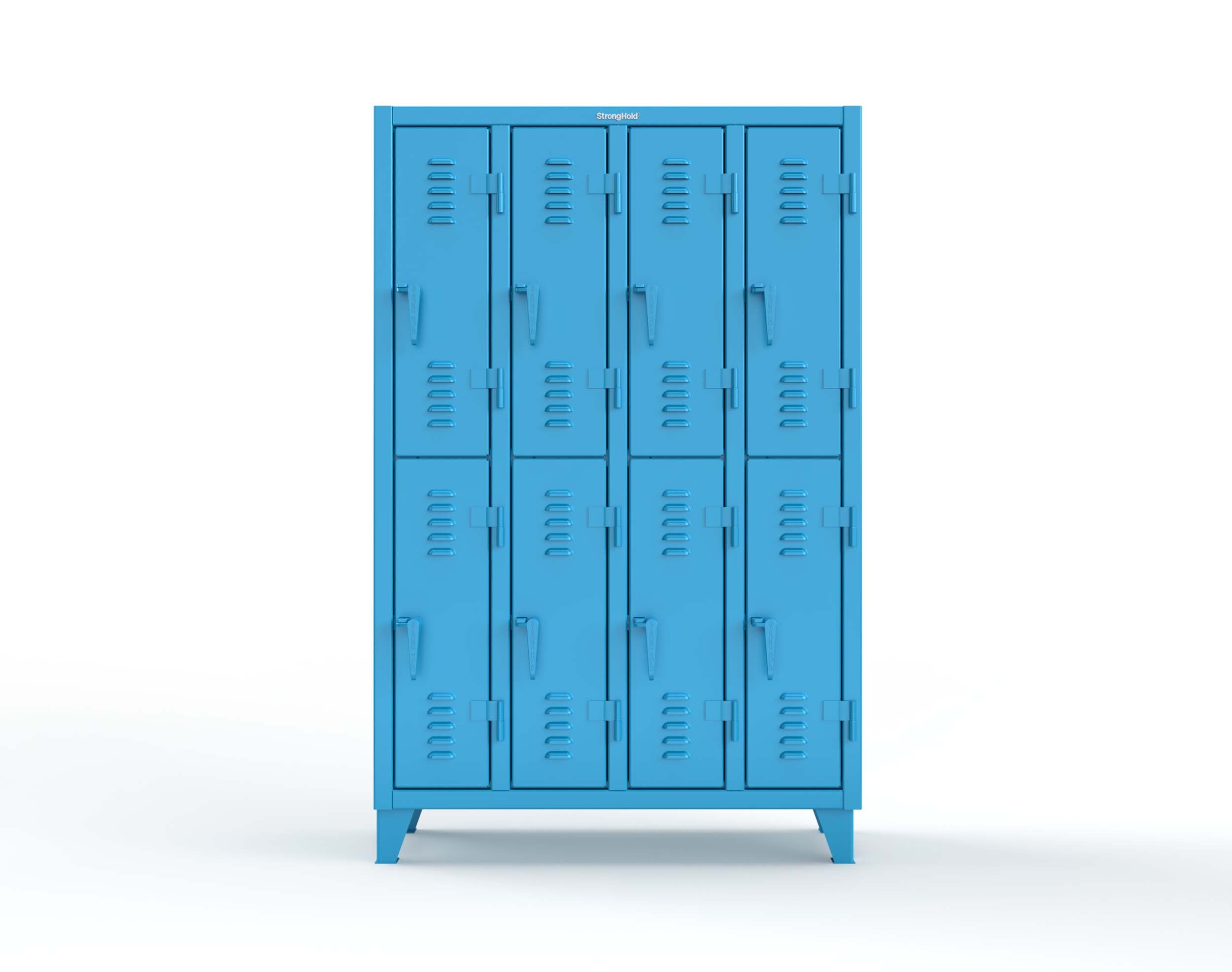 Extreme Duty 12-GA Double-Tier Louvered Door Locker; 8