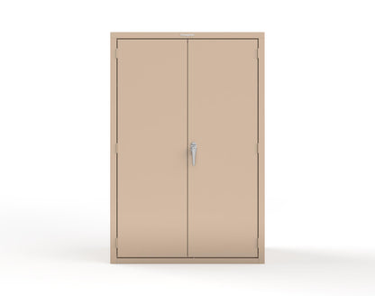 Heavy Duty 18 GA Cabinet with 6 Drawers and 3 Shelves - 48 in. W x 24 in. D x 72 in. H - 46-243-6/5DB-P-1019
