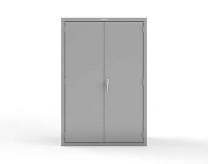 Heavy Duty 18 GA Cabinet with 6 Drawers and 3 Shelves - 48 in. W x 24 in. D x 72 in. H - 46-243-6/5DB-P-7037