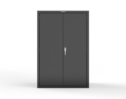 Heavy Duty 18 GA Cabinet with 3 Shelves - 48 in. W x 24 in. D x 72 in. H - 46-243-P-9005