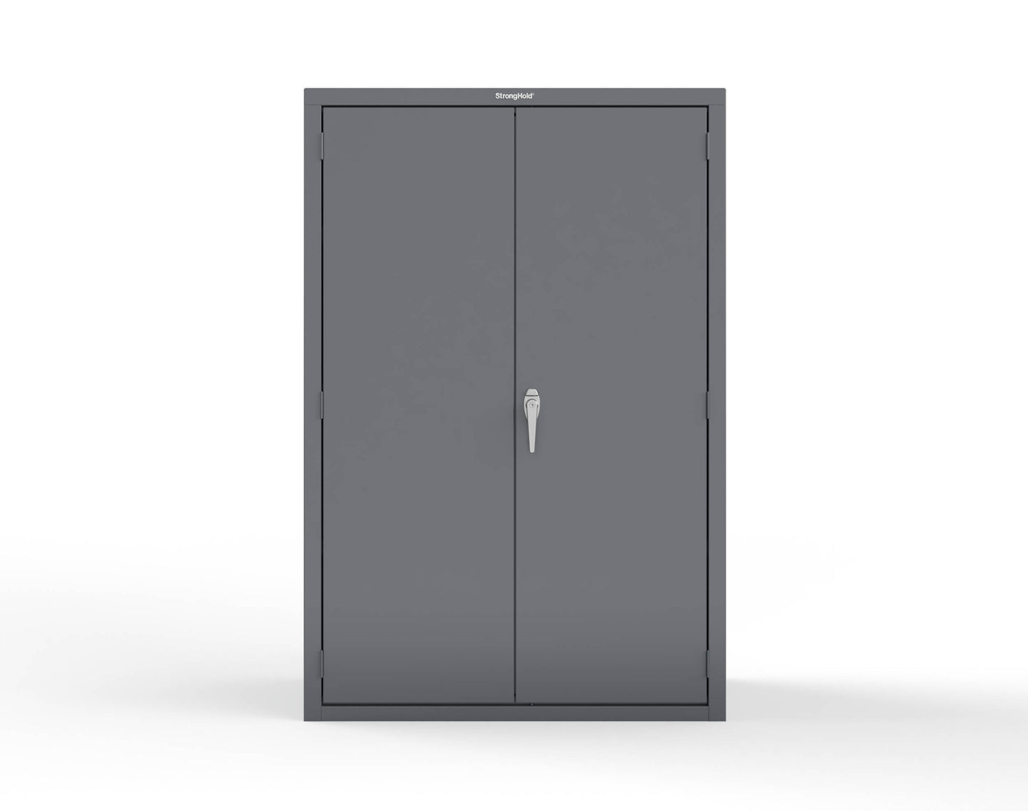 Heavy Duty 18 GA Cabinet with 3 Shelves - 48 in. W x 24 in. D x 72 in. H - 46-243-P-7024