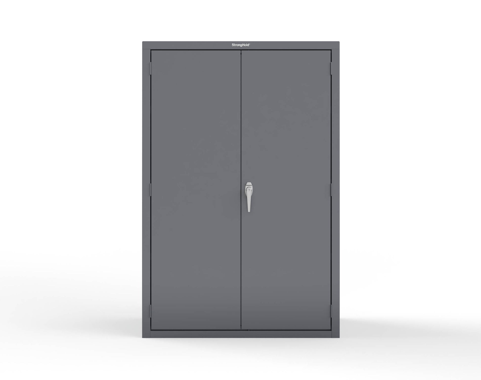 Heavy Duty 18 GA Cabinet with 3 Shelves - 48 in. W x 24 in. D x 72 in. H - 46-243-P-7024
