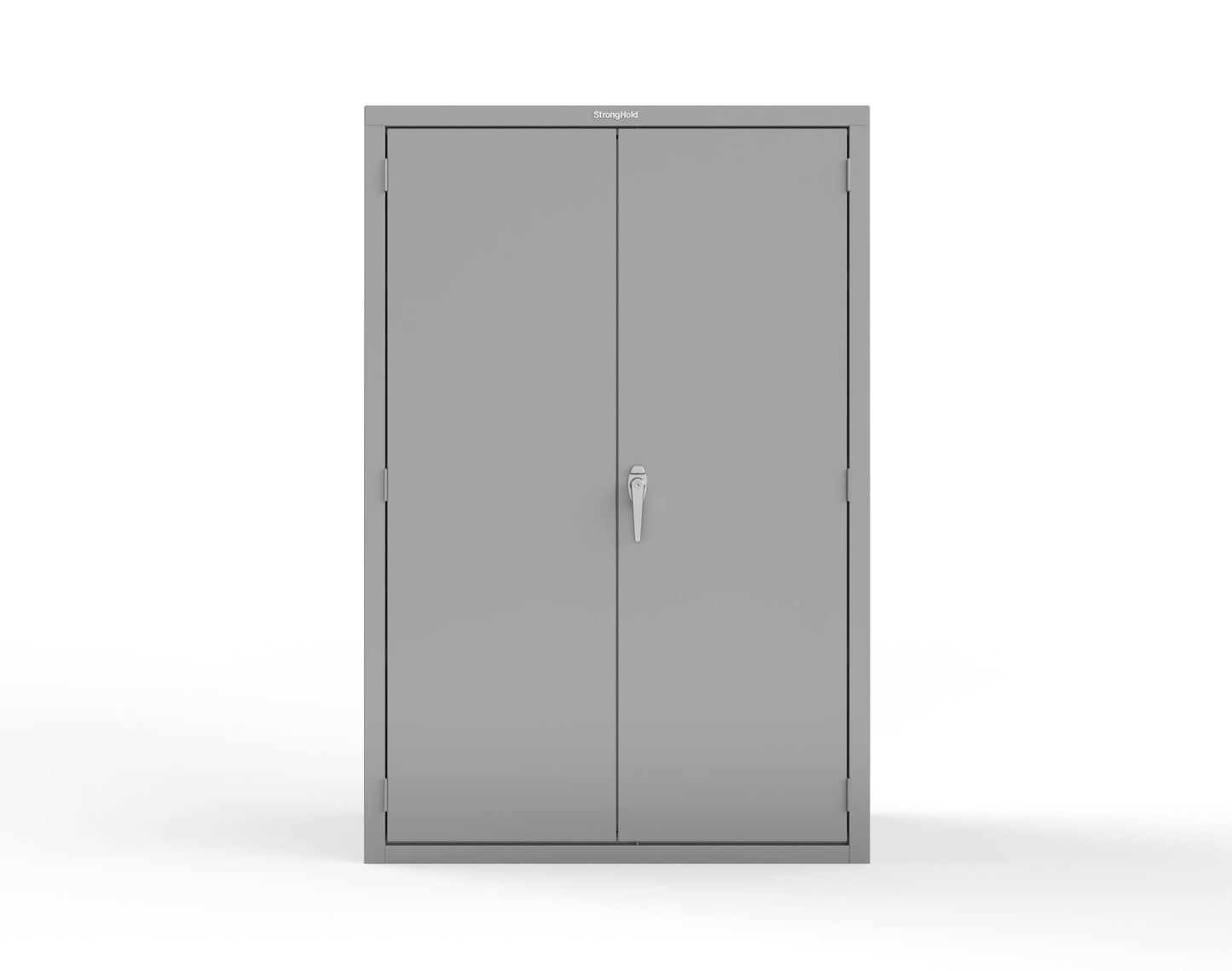 Heavy Duty 18 GA Cabinet with 3 Shelves - 48 in. W x 24 in. D x 72 in. H - 46-243-P-7037