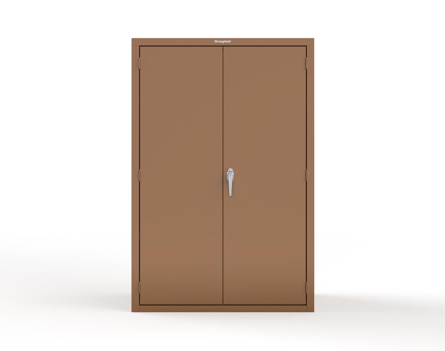 Heavy Duty 18 GA Cabinet with 3 Shelves - 48 in. W x 24 in. D x 72 in. H - 46-243-P-8008