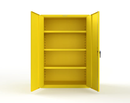 Heavy Duty 18 GA Cabinet with 3 Shelves - 48 in. W x 24 in. D x 72 in. H - 46-243-P-1021